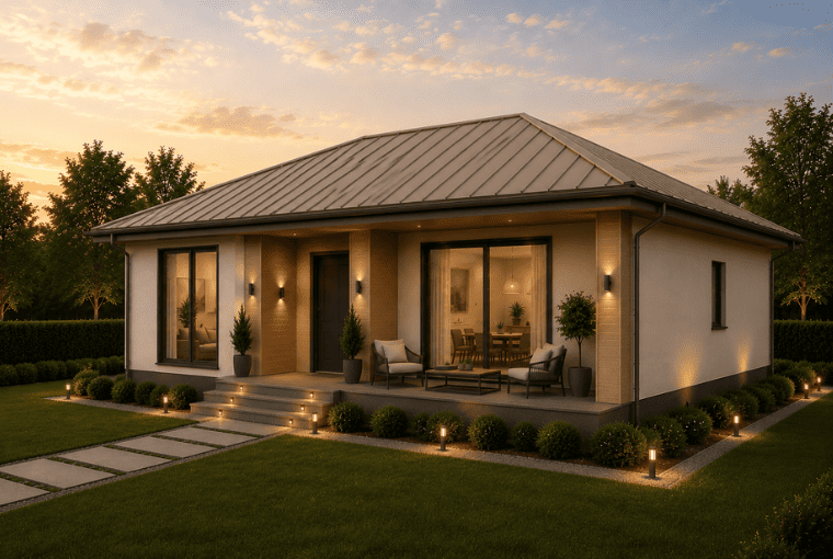 85 m² Hafif Çelik Prefabrik Ev