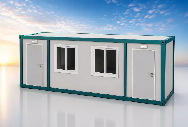 KE004 - Çift Odalı Tek Modül Konteyner Ev