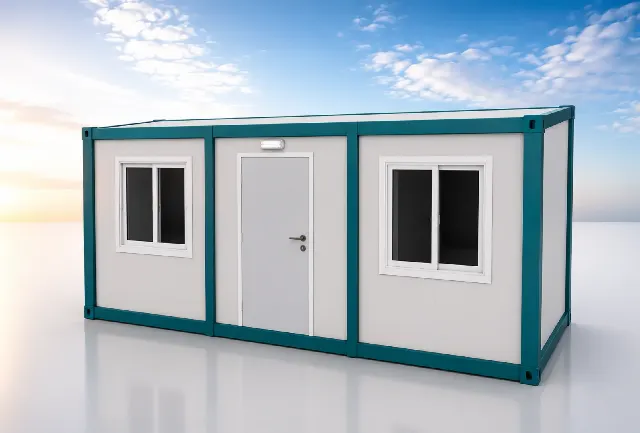 KE005 - Bağlantılı Çift Odalı Konteyner Ev