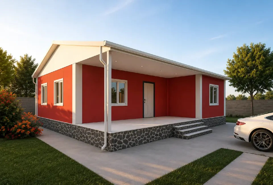 PE018 - 2+1 90 m² Prefabrik Ev