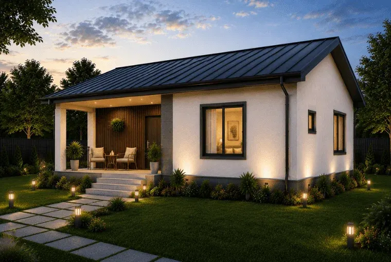 HCE-060 | 60m² Hafif Çelik Prefabrik Ev