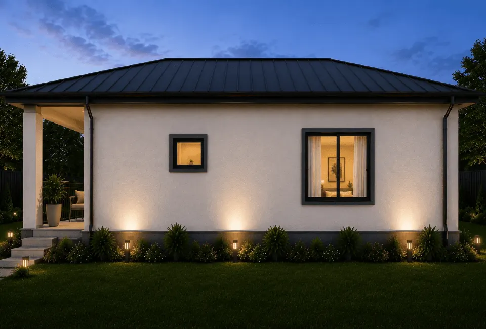 HCE-060 | 60m² Hafif Çelik Prefabrik Ev