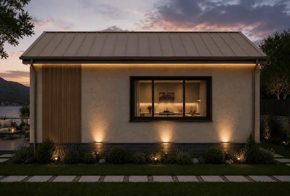 HCE-065 | 65m² Hafif Çelik Prefabrik Ev